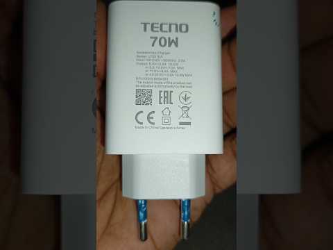 Tecno 70W Fast Charger Adapter