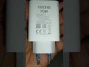 Tecno 70W Fast Charger Adapter