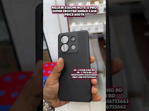 Xiaomi Redmi Note 13 Pro 5G Nillkin Case (Without Camera Shield)