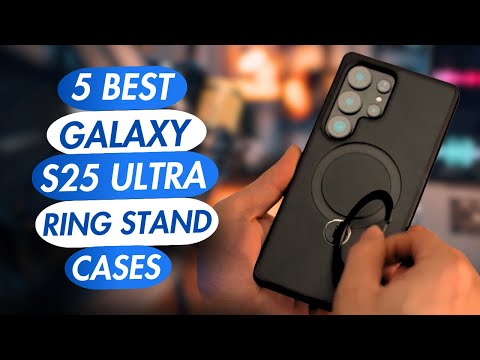 Samsung S25 Ultra Case with Ring Stand