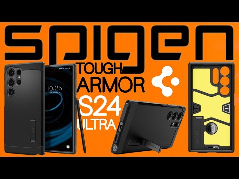 Samsung Galaxy S24 Ultra Spigen Tough Armor MagFit Case