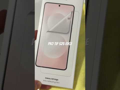 Samsung Galaxy S25 Edge Mirror Glass Protector