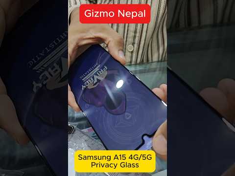 Samsung Galaxy A15 5G Mirror Glass Protector