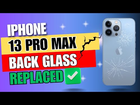 Apple iPhone 13 Pro Max Back Glass Cover Replacement
