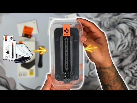 Apple iPhone 17 Pro Spigen Tempered Glass Screen Protector