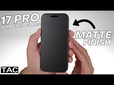 Apple iPhone 17 Pro Hydrogel Matte Clear Screen Protector 