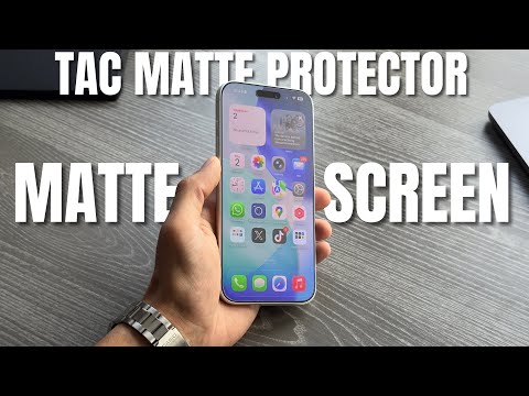 Apple iPhone Air Hydrogel Matte Clear Screen Protector 