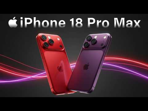 Apple iPhone 18 Pro Max, 256GB 12GB RAM
