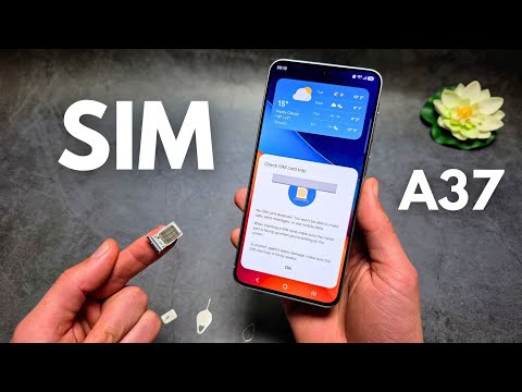 Samsung Galaxy A37 Sim Card Tray Holder