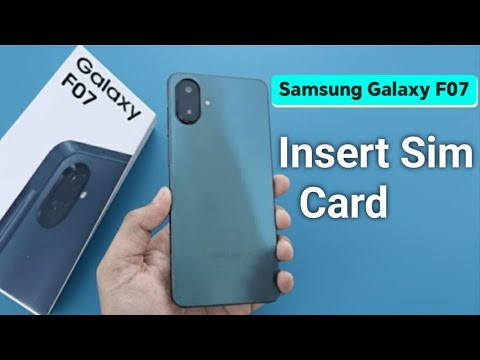 Samsung Galaxy F07 Sim Card Tray Holder
