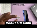 Samsung Galaxy Z Flip 7 Sim Card Tray Holder