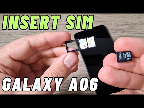 Samsung Galaxy A06 Sim Card Tray Holder