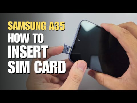 Samsung Galaxy A35 Sim Card Tray Holder