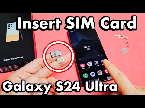 Samsung Galaxy S24 Ultra Sim Card Tray Holder