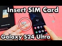 Samsung Galaxy S24 Ultra Sim Card Tray Holder