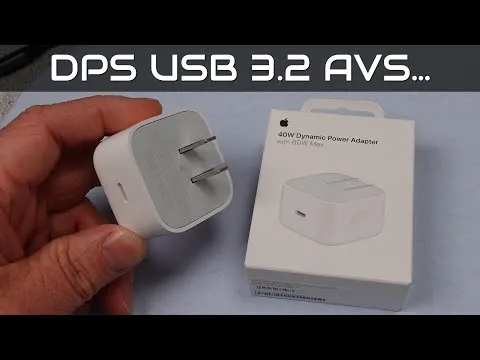 Apple 40W Dynamic Power Adapter with 60W Max