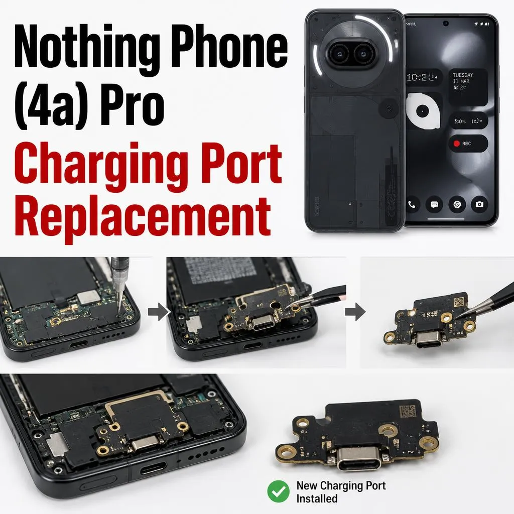 ​Nothing Phone (4a) Pro Charging Port Replacement