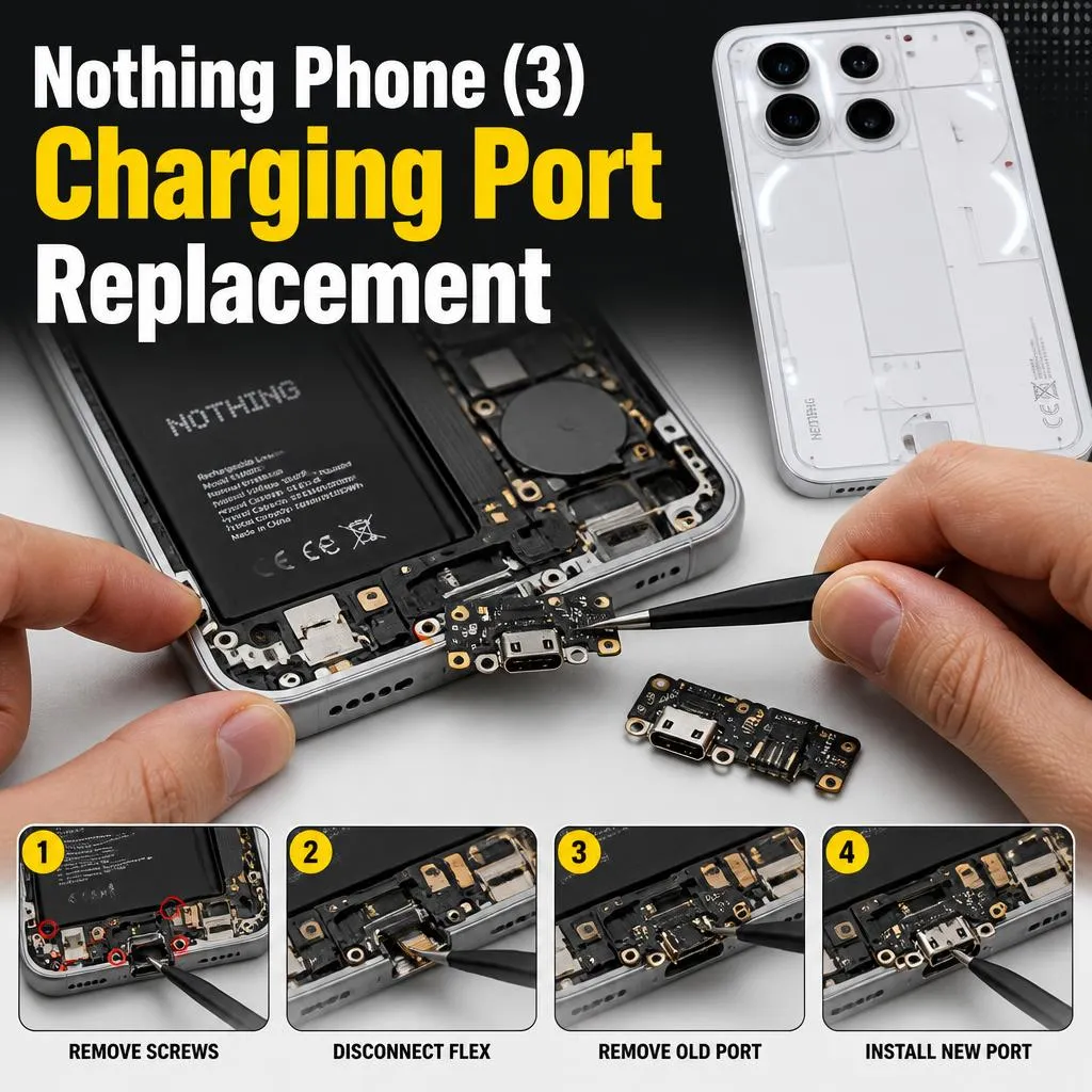 ​Nothing Phone (3) Charging Port Replacement