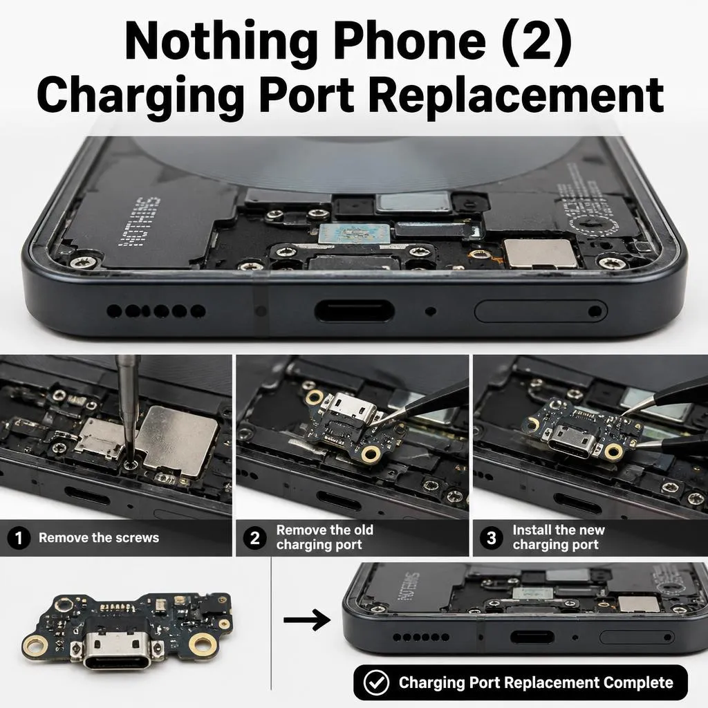 ​Nothing Phone (2) Charging Port Replacement
