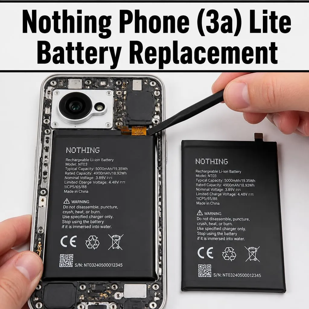 ​Nothing Phone (3a) Lite Battery Replacement