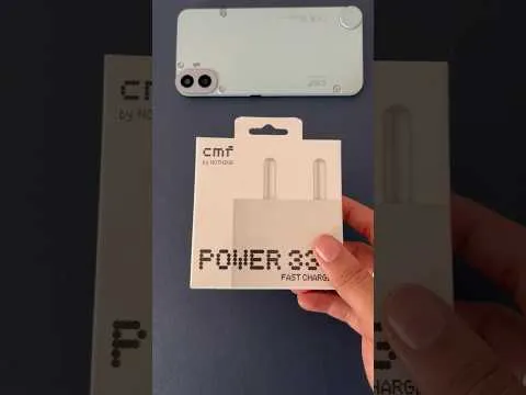 Original Nothing Phone 33W charger