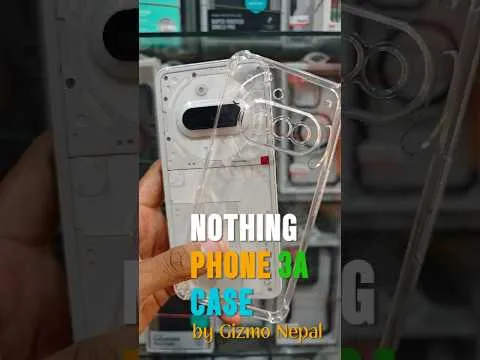 Nothing Phone 3a Clear Case
