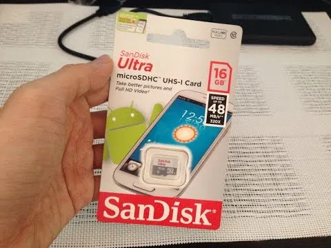SanDisk 16GB Ultra Class 10 microSD