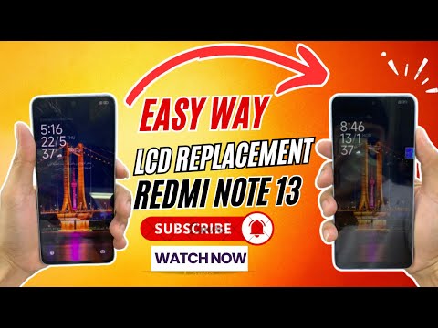 Xiaomi Redmi Note 13 Screen Replacement 