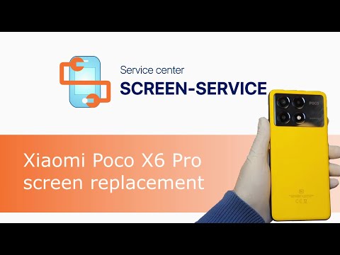 Xiaomi Poco X6 Pro Screen Replacement