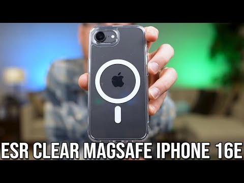 Apple iPhone 16e Clear Case with MagSafe