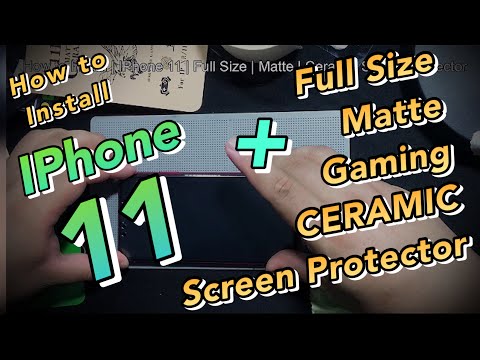 iPhone 11 Matte Ceramic Privacy Screen Protector
