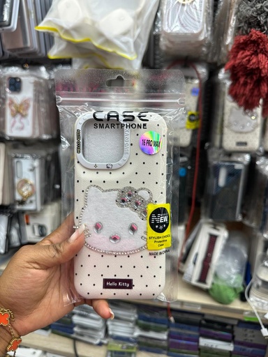 Apple iPhone 16 Pro Max Fancy Hello Kitty Covers