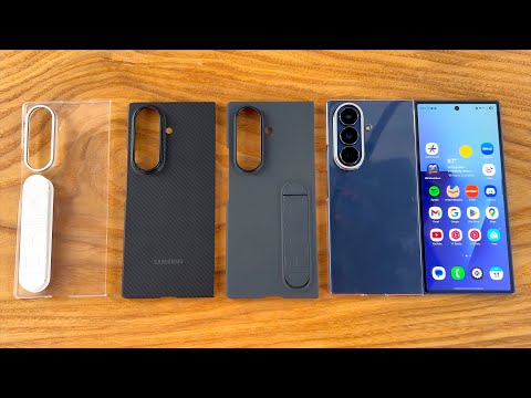 Samsung Z Fold 7 Official Leather Case