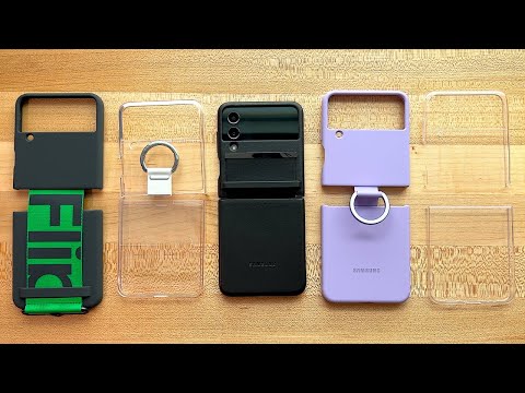 Samsung Z Flip 4 Official Leather Case