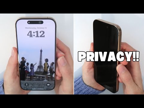 iPhone 16 Plus Privacy Screen Protector 