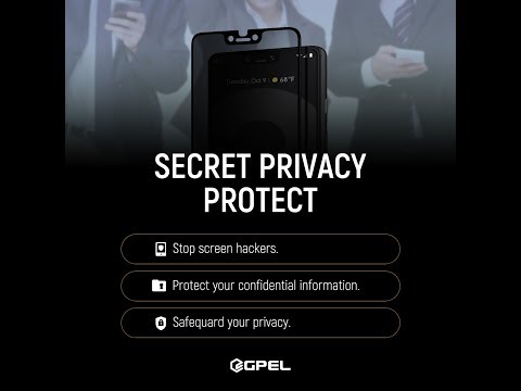 Google Pixel 3 XL Privacy Screen Protector 