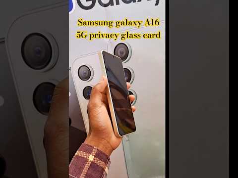 Samsung Galaxy A16 Privacy Screen Protector