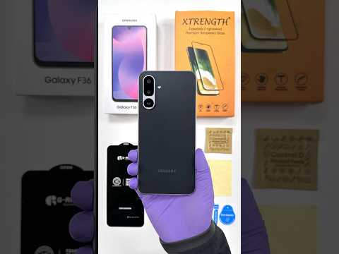 Samsung Galaxy F36 Tempered Glass Screen Protector 