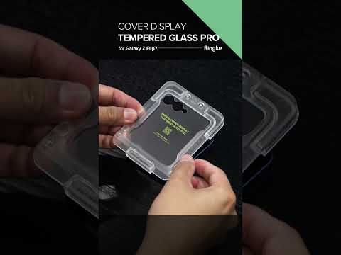 Samsung Galaxy Z Flip 7 FE UV Tempered Glass Screen Protector