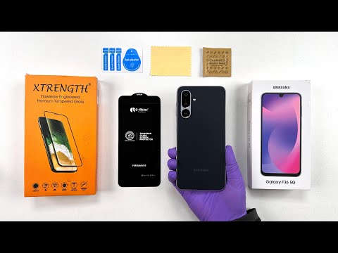 Samsung Galaxy M36 Tempered Glass Screen Protector  