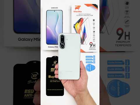 Samsung Galaxy M56 Tempered Glass Screen Protector  