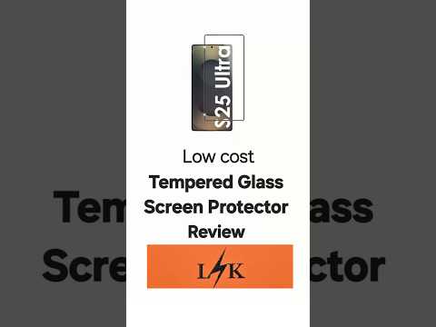 Samsung Galaxy S25 Ultra Tempered Glass Screen Protector