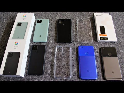 Google Pixel 5 Spigen Clear Case