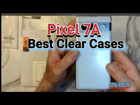 Google Pixel 7A Spigen Clear Case