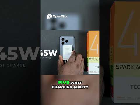Original Tecno 45W Super Fast Charger