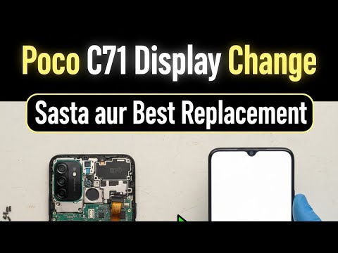 Xiaomi Poco C71 Screen Replacement 