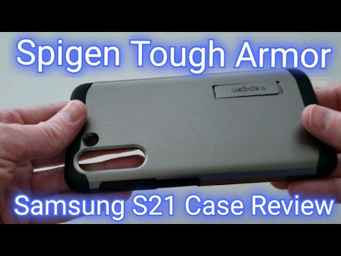 Samsung Galaxy S21 Spigen Tough Armor MagFit Case   