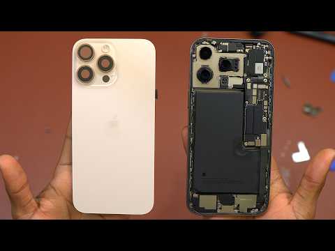 Apple iPhone 16 Pro Max Back Glass Cover Replacement