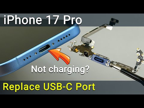 Apple iPhone 17 Pro Charging System Replacement
