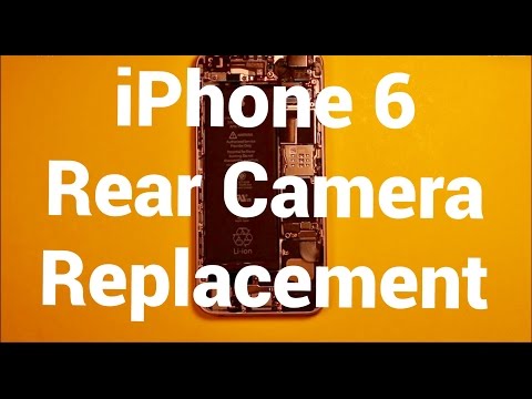 Apple iPhone 6 Camera Replacement 